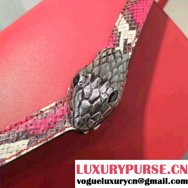Gucci Lilith Leather Top Handle Small Bag 453751 Red 2016