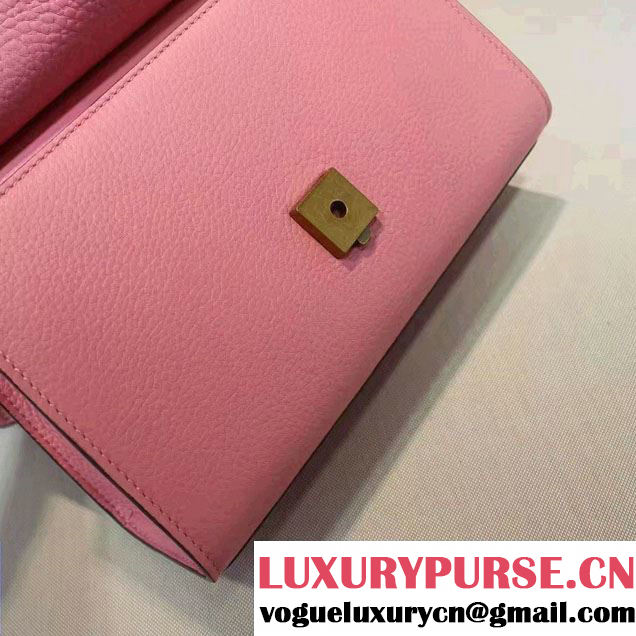 Gucci GG Marmont Leather Top Handle Mini Bag 442622 Pink 2016