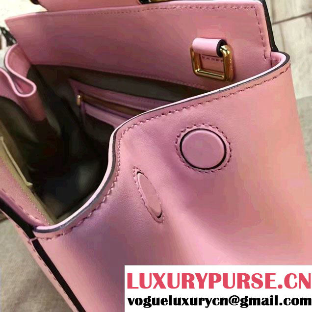Gucci Nymphea Leather Top Handle Medium Bag 453766 Pink 2016