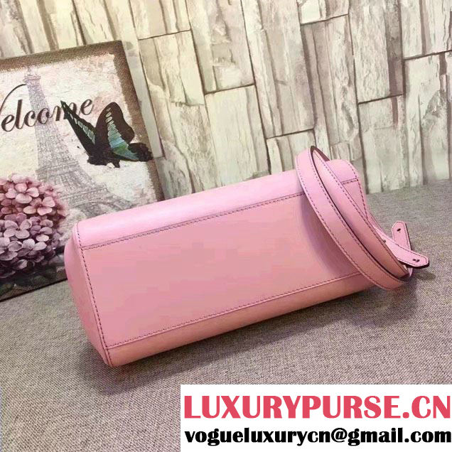 Gucci Nymphea Leather Top Handle Small Bag 453767 Pink 2016