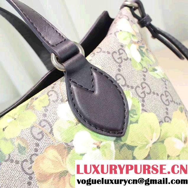 Gucci GG Supreme Small Top Handle Tote Bag 429147 Blooms Green
