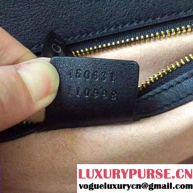 Gucci Fox Broche Top Handle Medium Bag 466432/450631 Lobsters Embroidery 2017