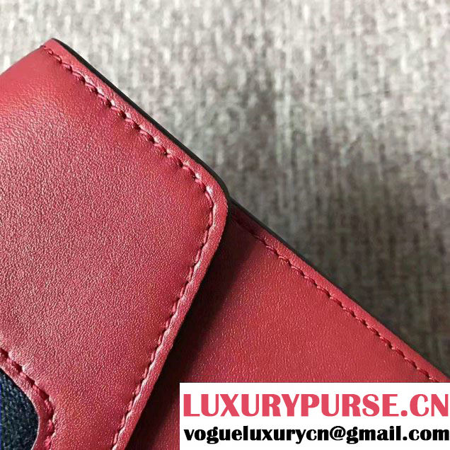 Gucci Sylvie Leather Top Handle Shoulder Mini Bag 470270 Red 2017