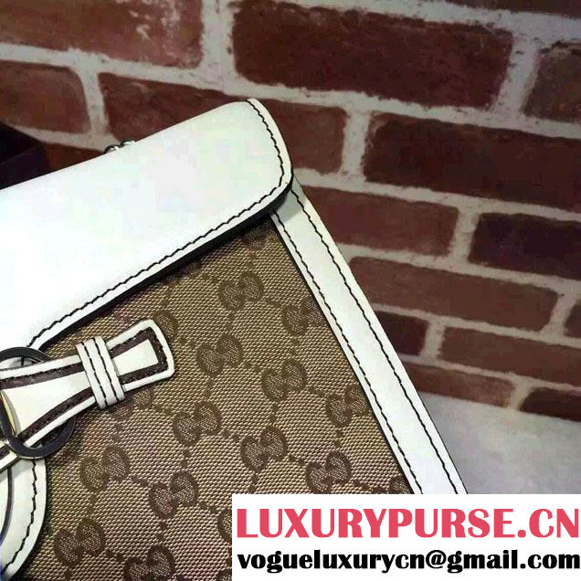 Gucci Emily Guccissima Leather Chain Shoulder Bag 295402 White 2015