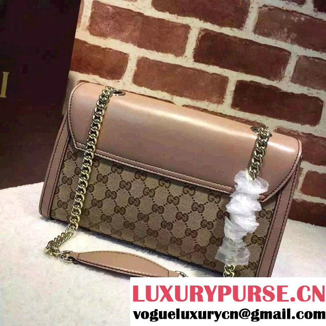 Gucci Emily Guccissima Leather Chain Shoulder Bag 295402 Nude 2015