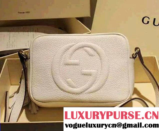 Gucci Soho Leather Disco Small Bag 308364 Off-White 2015