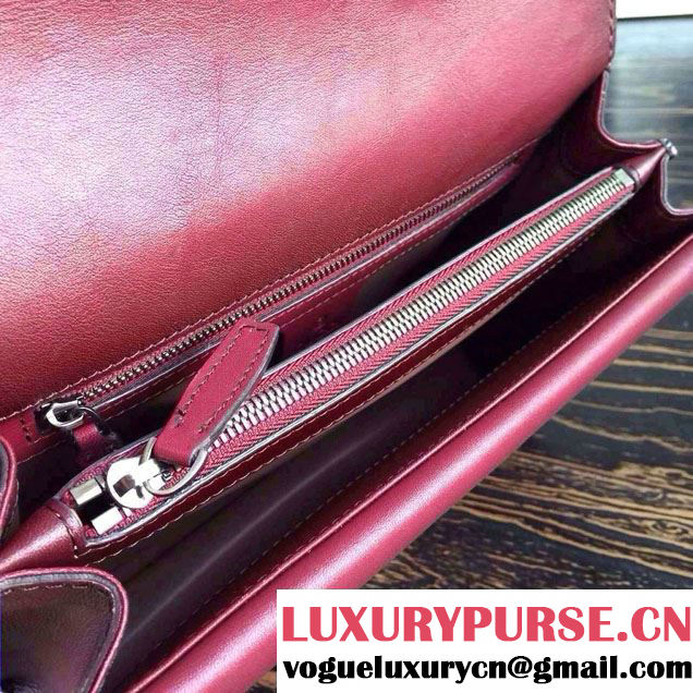 Gucci Dionysus Leather Shoulder Bag 400249 Burgundy 2015