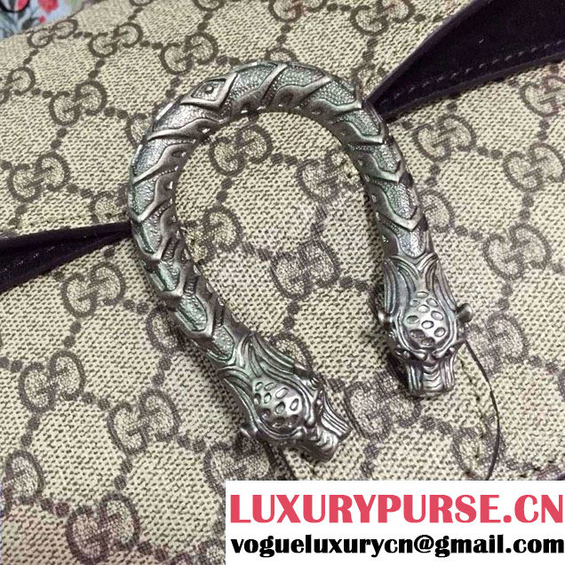 Gucci Dionysus GG Supreme Canvas Shoulder Bag 400249 Pink 2015