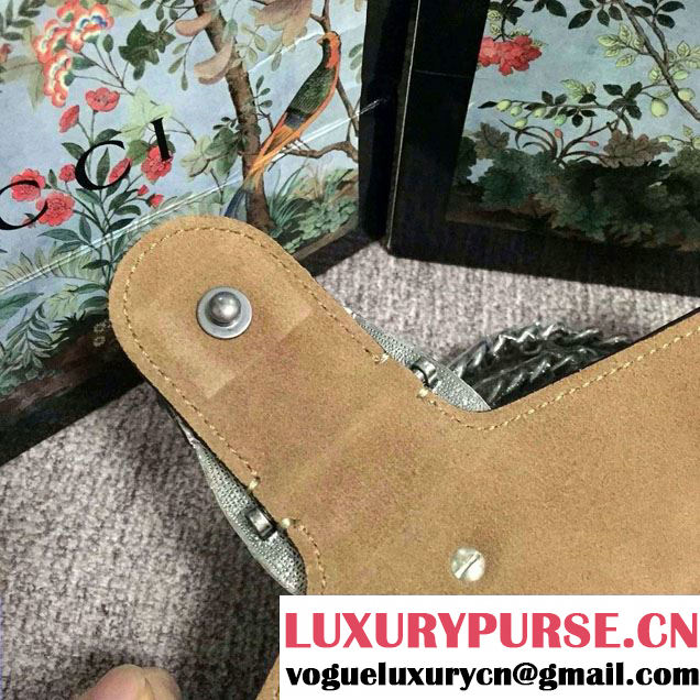 Gucci Dionysus GG Supreme Canvas Shoulder Bag 400249 Apricot 2015