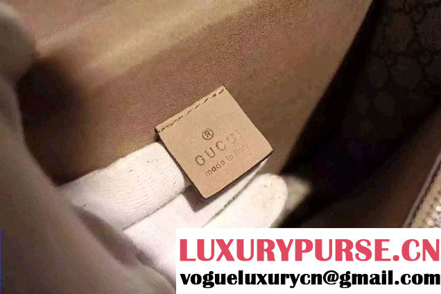 Gucci Dionysus GG Supreme Canvas Shoulder Bag 403348 Apricot 2015