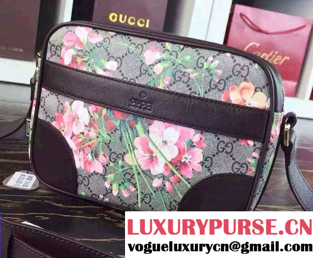 Gucci Dionysus Blooms Print GG Supreme Camara Bag 387507 Tan 2015