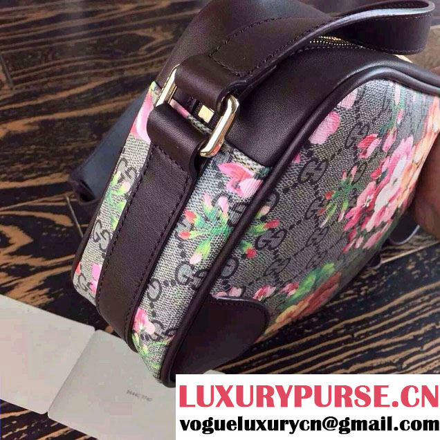Gucci Dionysus Blooms Print GG Supreme Camara Bag 387507 Tan 2015