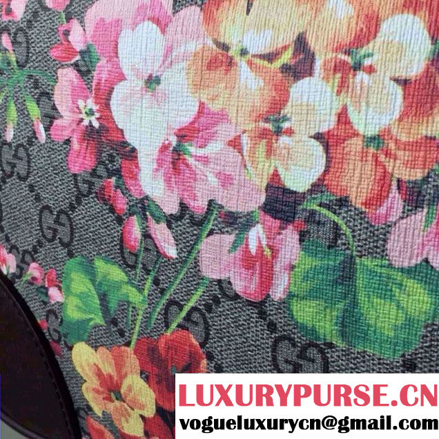 Gucci Dionysus Blooms Print GG Supreme Camara Bag 387507 Tan 2015