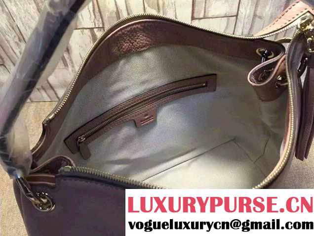 Gucci Soho Calfskin Leather Shoulder Bag 408825 Nude Pink 2016