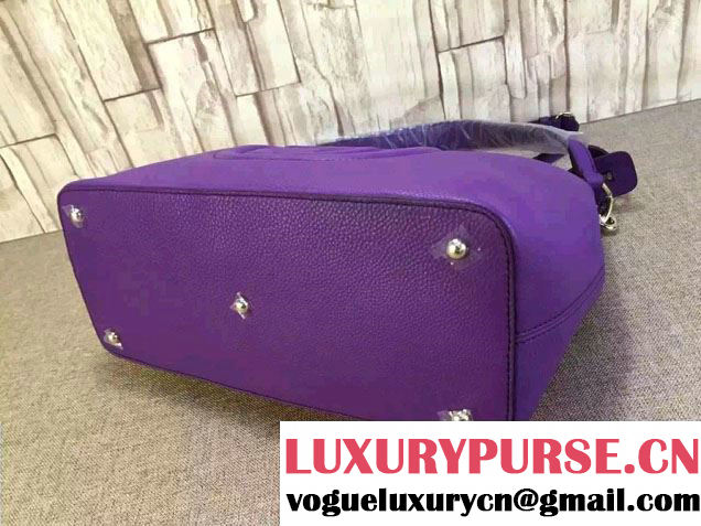 Gucci Soho Calfskin Leather Shoulder Bag 408825 Purple 2016