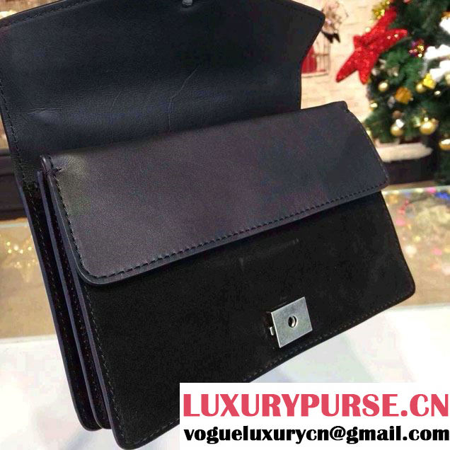 Gucci Dionysus Suede Shoulder Bag 400249 Black 2016
