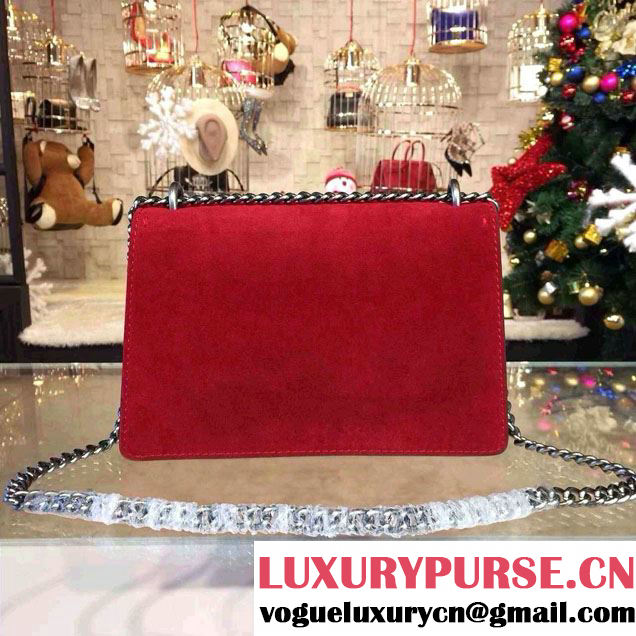 Gucci Dionysus Suede Shoulder Bag 400249 Red 2016