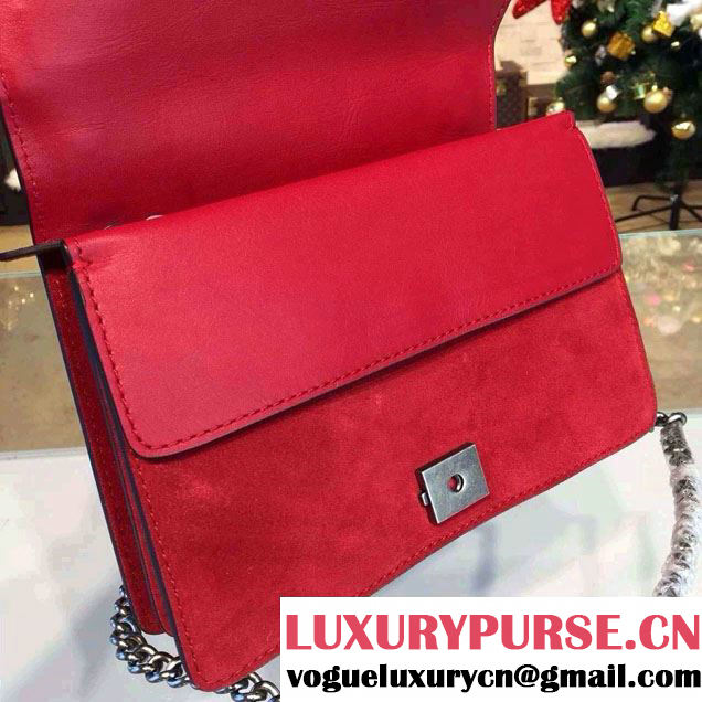 Gucci Dionysus Suede Shoulder Bag 400249 Red 2016