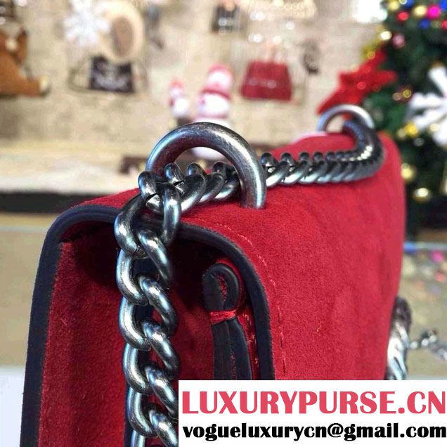 Gucci Dionysus Suede Shoulder Bag 400249 Red 2016