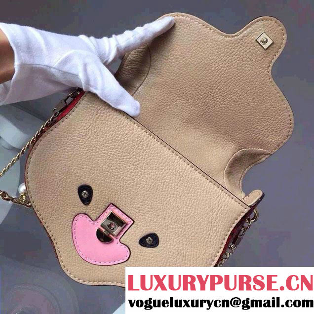 Gucci Cat Mask Plexiglass Clutch Bag 408532 Purple 2016