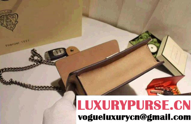 Gucci Mini Dionysus Suede Shoulder Bag 421970 Camel 2016