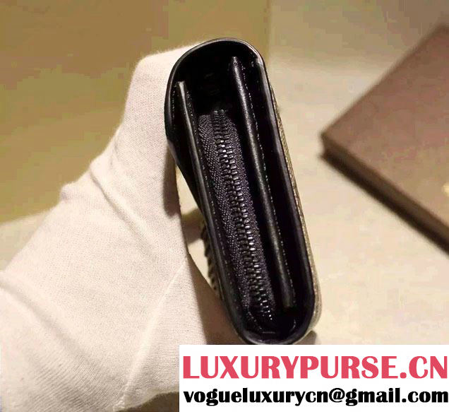 Gucci Dionysus GG Supreme Chain Shoulder Wallet 404141 Black 2016