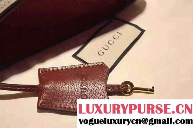 Gucci Tian GG Padlock Shoulder Bag 409486 2016