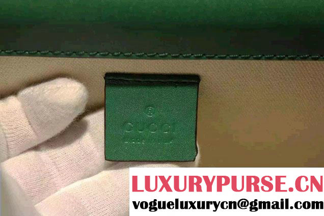 Gucci Dionysus Blooms Print Leather Shoulder Bag 400249 Green 2016