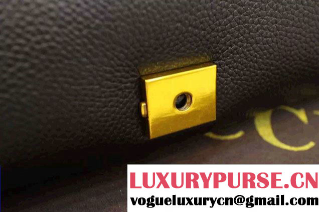 Gucci GG Marmont Leather Shoulder Large Bag 400245 Black