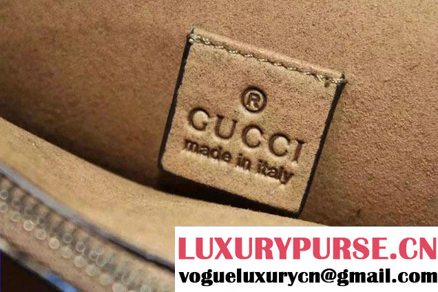 Gucci Dionysus GG Supreme Bee and Flowers Canvas Shoulder Medium Bag 403348