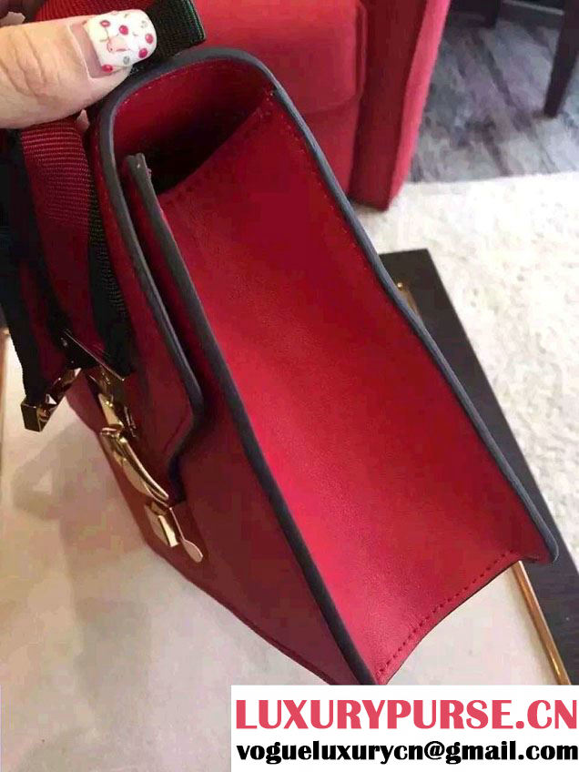 Gucci Sylvie Chain Leather Shoulder Bag 421882 Off-white 2016