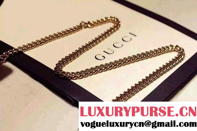 Gucci Icon Gucci Signature Blooms Print Leather Chain Wallet 420088 Red 2016