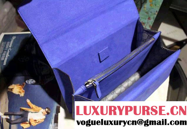 Gucci Dionysus GG Blue Blooms Shoulder Medium Bag 403348 2016