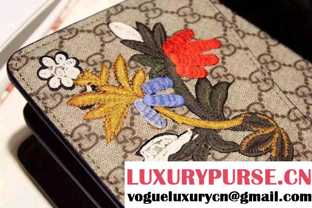 Gucci Dionysus GG Supreme Bird and Flowers Canvas Shoulder Small Bag 400249 2016