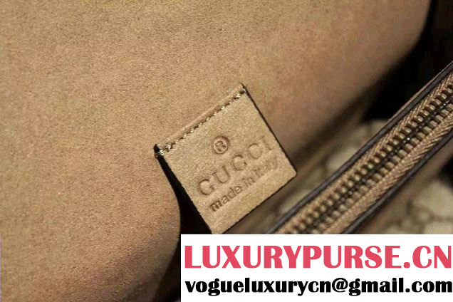 Gucci Dionysus GG Supreme Bird and Flowers Canvas Shoulder Small Bag 400249 2016
