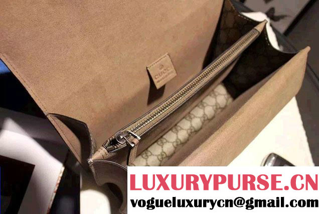 Gucci Dionysus GG Supreme Bird and Flowers Canvas Shoulder Small Bag 400249 2016