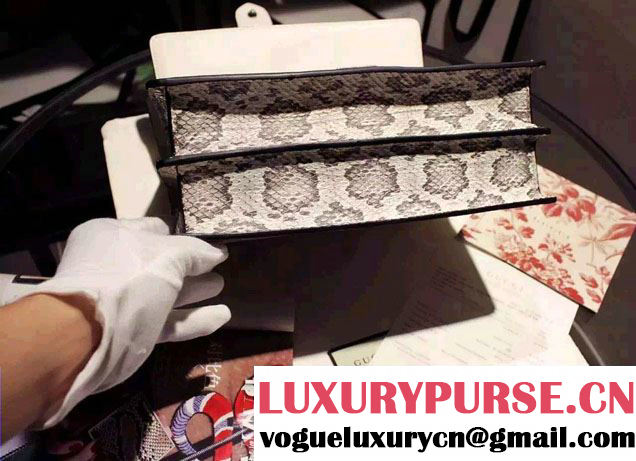 Gucci Dionysus GG Supreme Snake Embroidered Shoulder Medium Bag 400235 2016