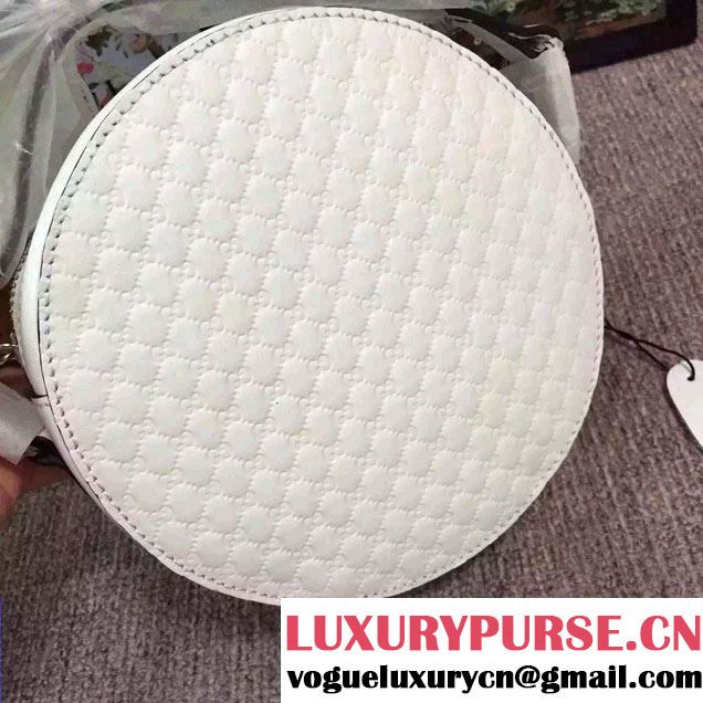 Gucci Kid's Bear Bag 410817 White 2016