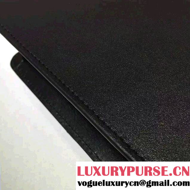 Gucci Pearl Studs Chain Shoulder Bag 432282 Black/White/Gold 2016