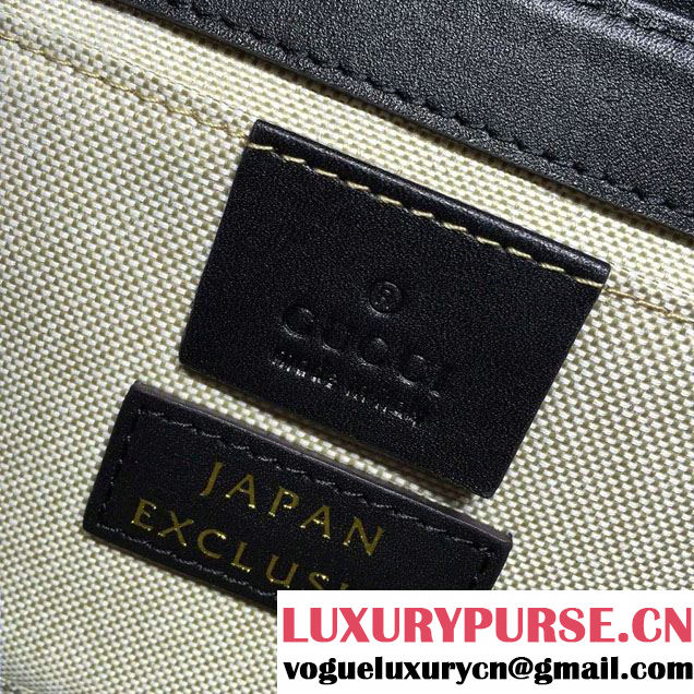 Gucci Pearl Studs Chain Shoulder Bag 432282 Black 2016