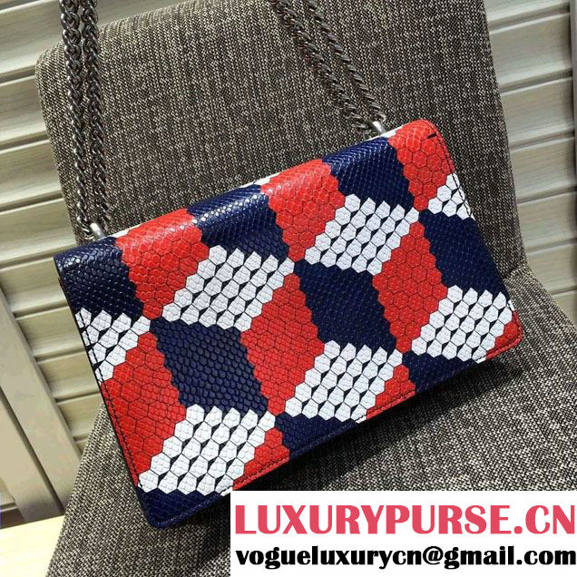 Gucci Dionysus Python Pattern Leather Shoulder Bag 400249 2016