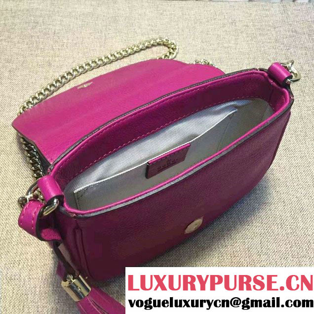 Gucci Soho Leather Chain Shoulder Small Bag 323190 Antiqued Rose