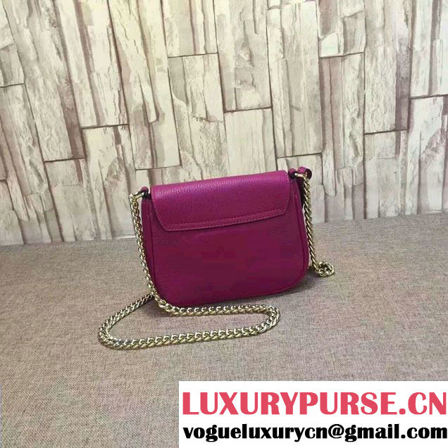 Gucci Soho Leather Chain Shoulder Small Bag 323190 Antiqued Rose