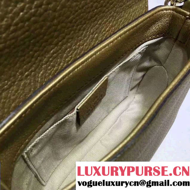 Gucci Soho Leather Chain Shoulder Small Bag 323190 Gold