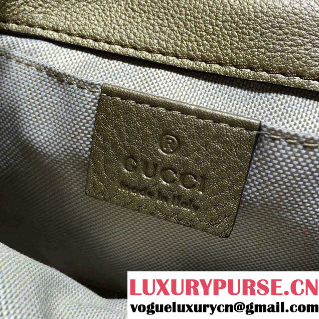 Gucci Soho Leather Chain Shoulder Small Bag 323190 Gold