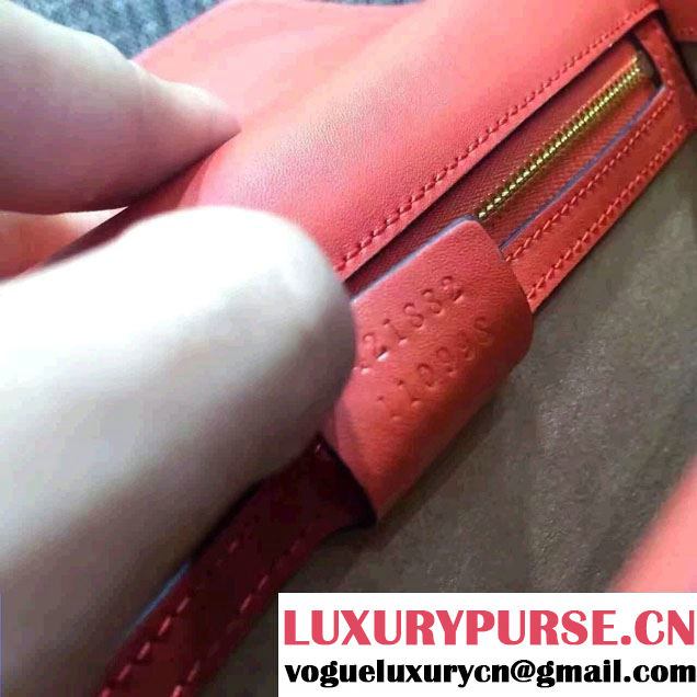 Gucci Sylvie Leather Signature Chain Shoulder Bag 421882 Red 2016
