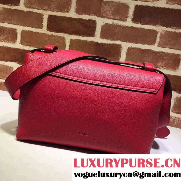 Gucci GG Marmont Leather Shoulder Medium Bag 401173 Red 2016