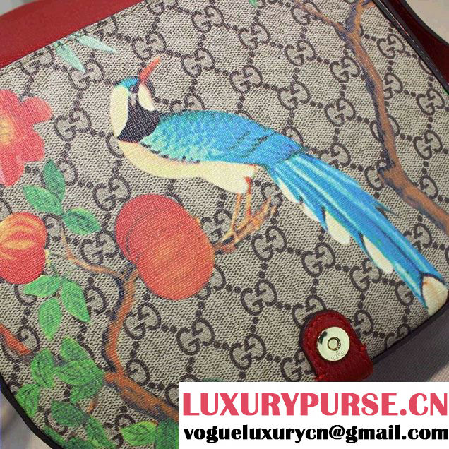 Gucci GG Supreme Shoulder Bag 432150 Tian 2016