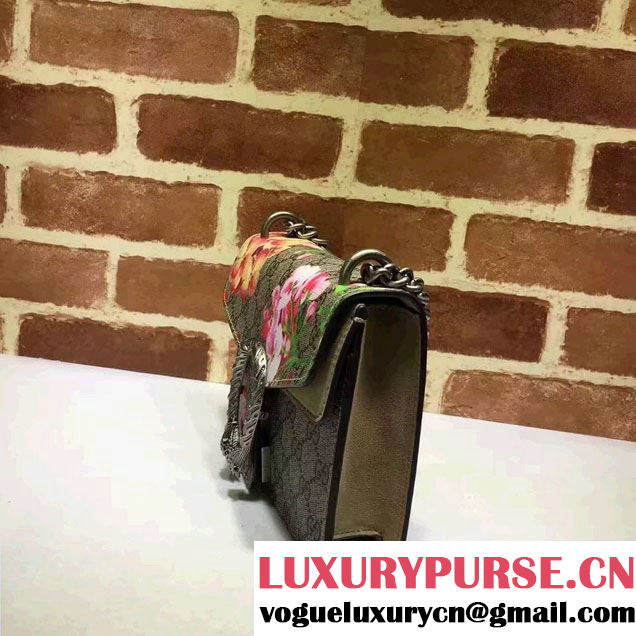Gucci Mini Dionysus Blooms Shoulder Bag 421970 Camel 2016