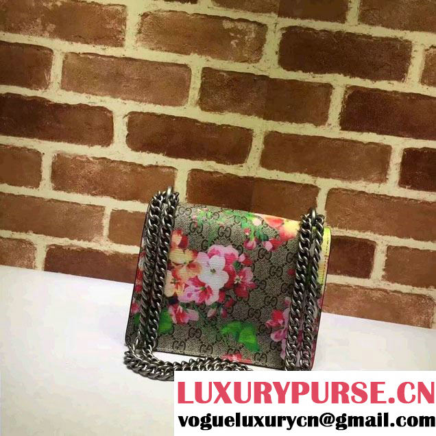 Gucci Mini Dionysus Blooms Shoulder Bag 421970 Camel 2016